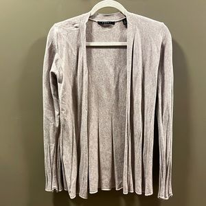 Size small, tan sweater.